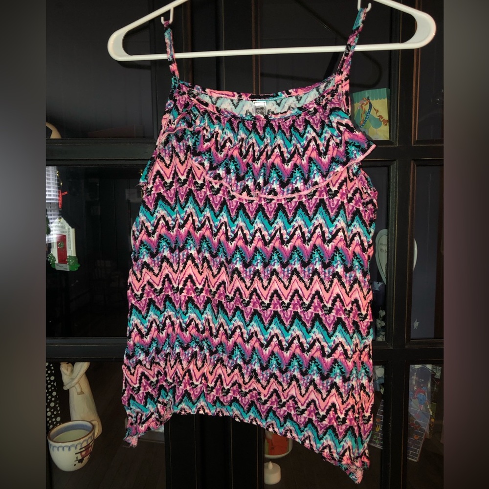 Girl’s Pink and Blue Blouse